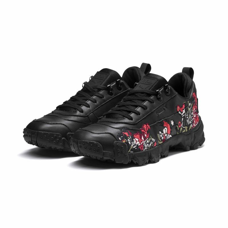 Basket Puma X Outlaw Moscow Trailfox Graphic Homme Noir Soldes 412ANTLE